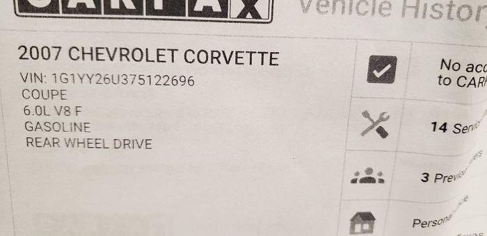 Used 2007 Chevrolet Corvette