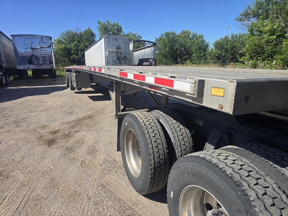 Used 2024 Wabash All-Aluminum Flatbed Trailer