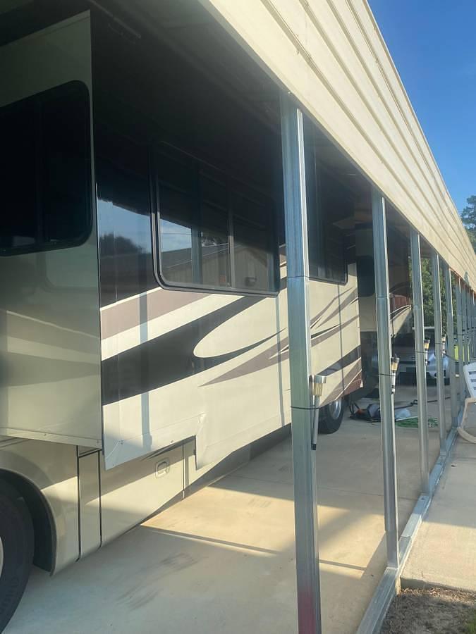 Used 2011 Tiffin Allegro Open Road RED Class A Motorhome & 2016 Jeep Trailhawk