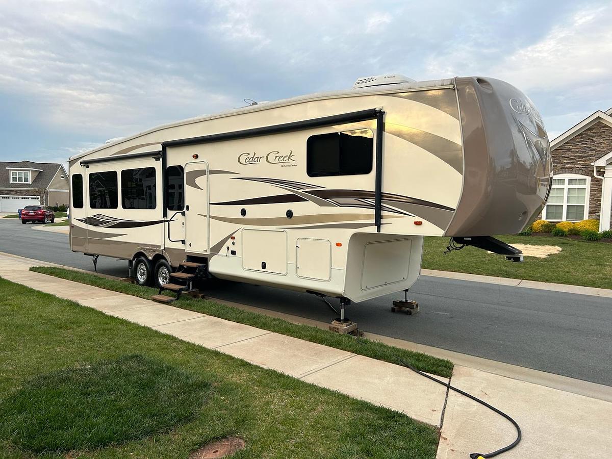 Used 2016 Forest River Cedar Creek 36CKTS Fifth Wheel
