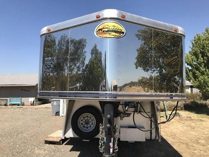 Used 2003 Sundowner Sunlite 725 Three Horse Trailer with Living Quarters