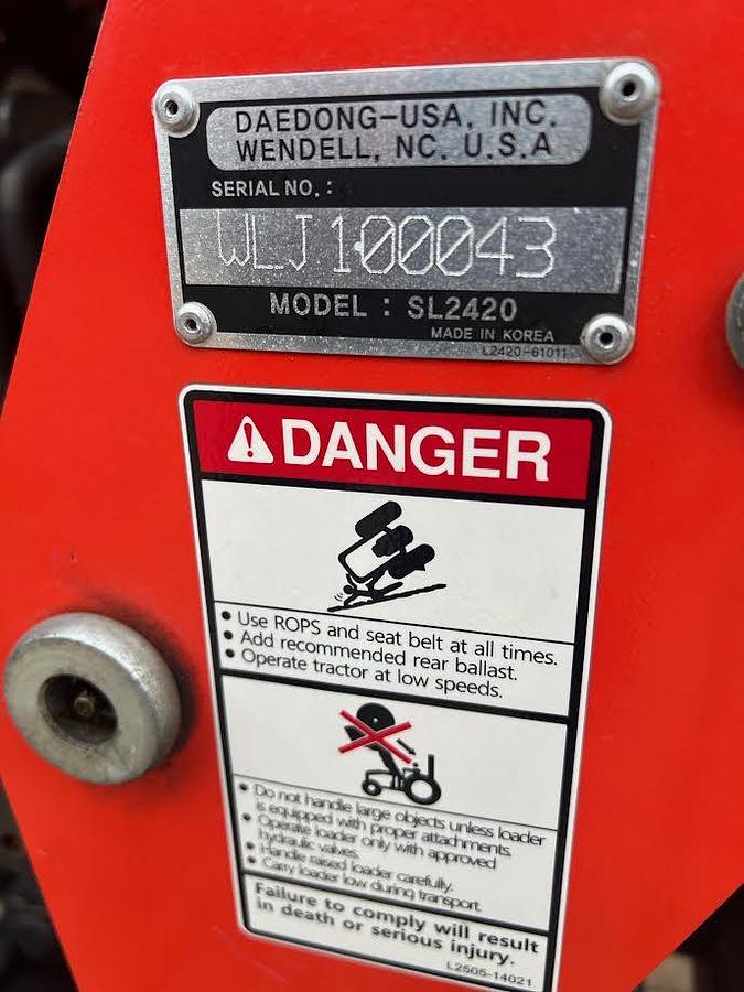 Used 2020 Kioti Tractor