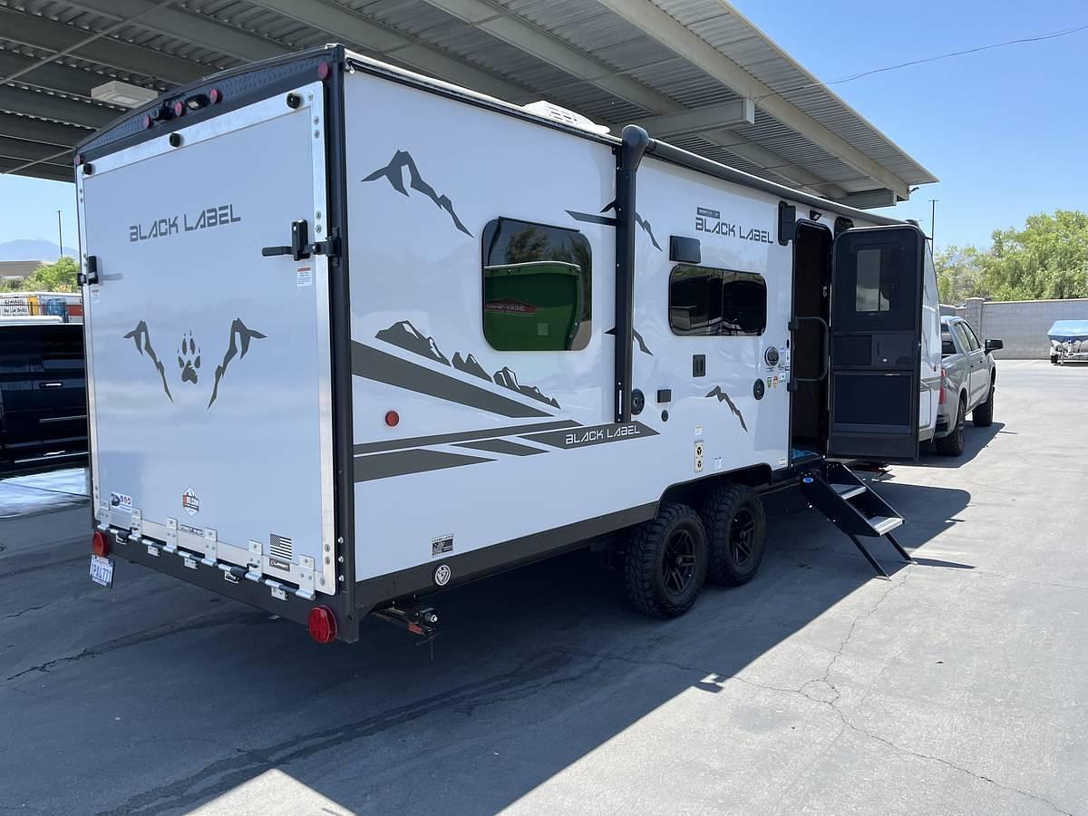 Used 2024 Forest River Cherokee Grey Wolf Black Label 22RRBL Travel Trailer Toy Hauler