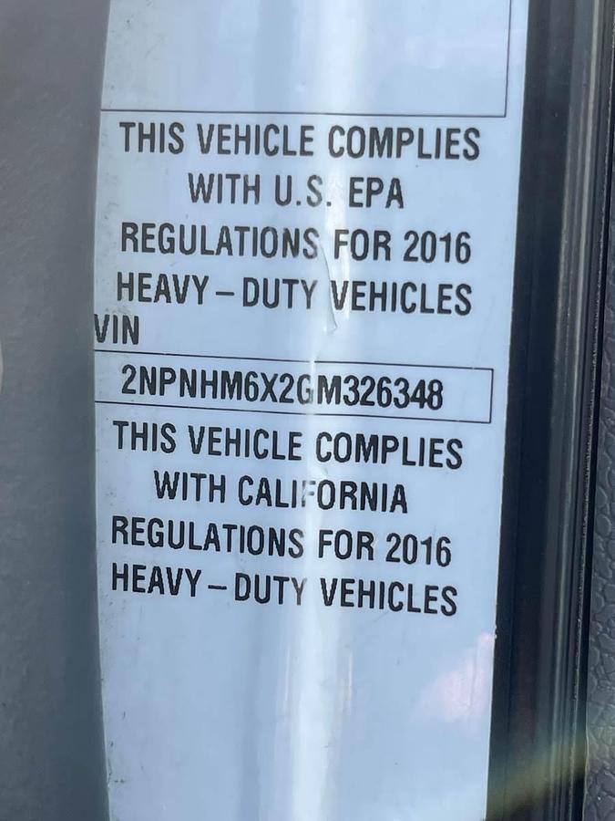 Used 2016 Peterbilt 330 Box Truck