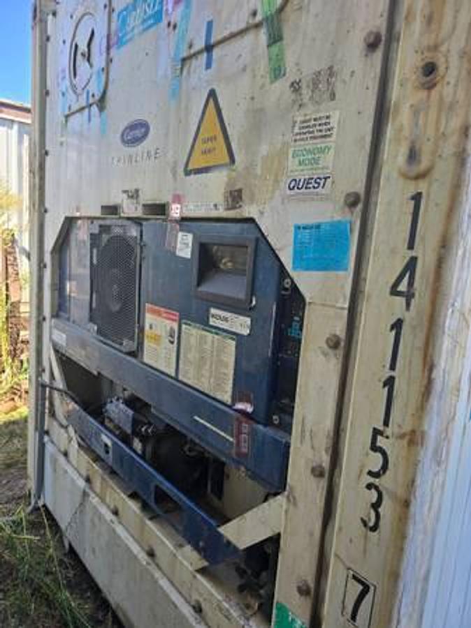 Used 2005 Conex Reefer Refrigerator/Freezer Shipping Container 40ft
