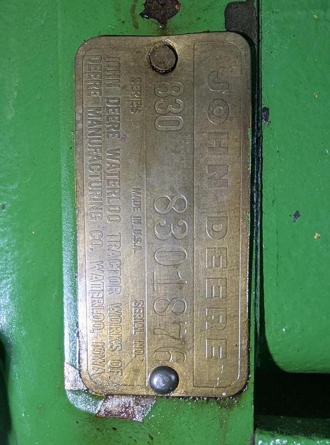 Used 1959 John Deere 830