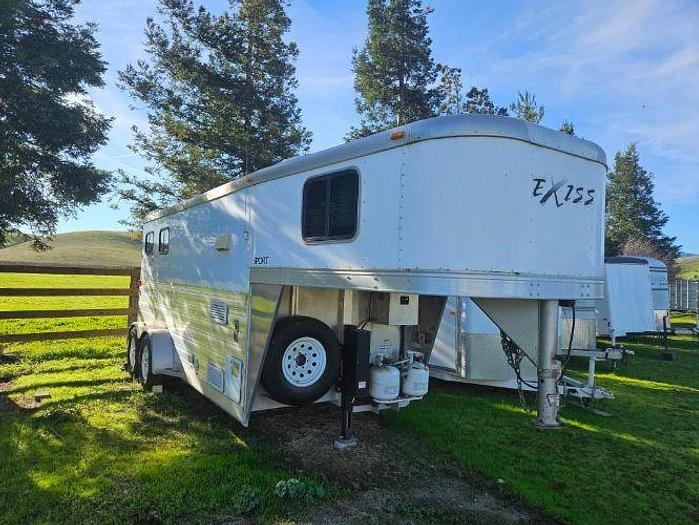 Used 2009 Exiss Sport 2 Horse Trailer with Living Quarters