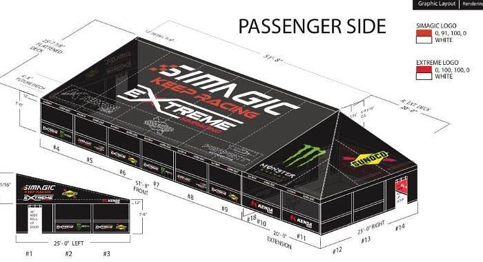 Used 2020 International LT625 2004 53' Stacker Trailer