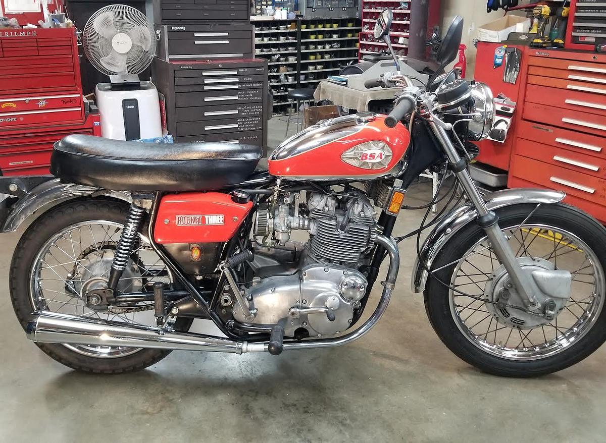 Used 1972 BSA Rocket Three A75R