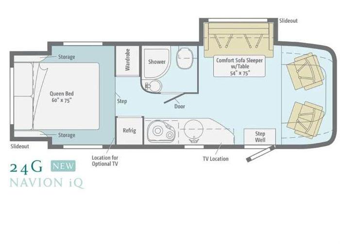 Used 2011 Itasca Navion IQ 24G