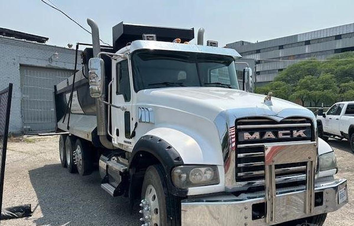 Used 2012 MACK GRANITE GU713 Dump Truck
