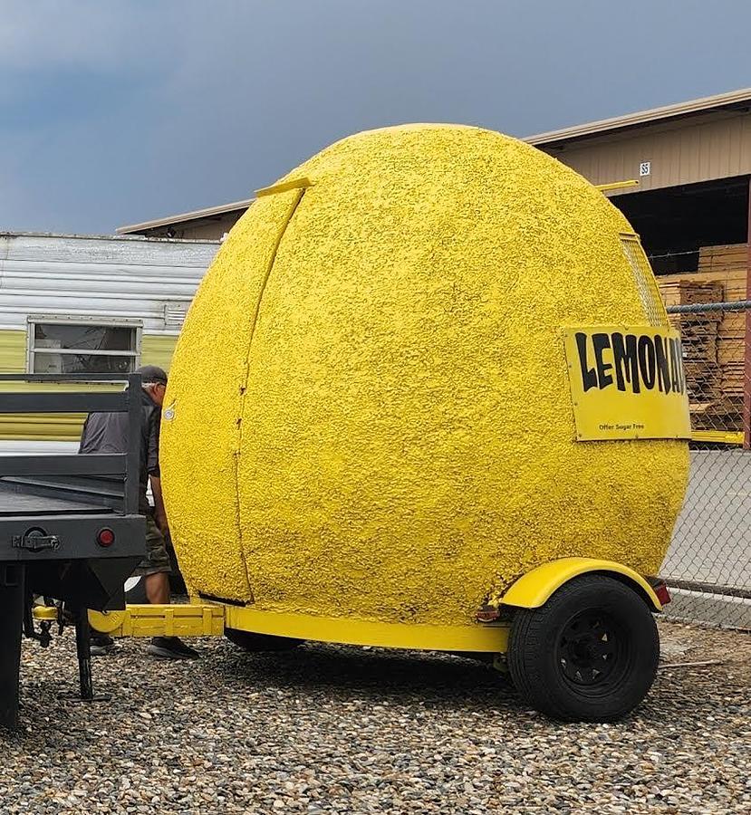 Used Concession Lemonade Trailer