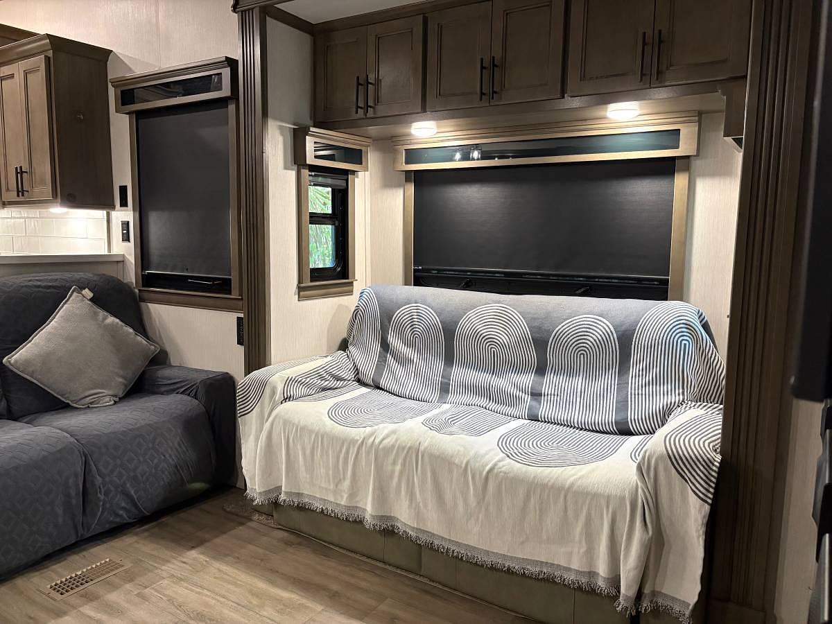 Used 2021 Forest River RiverStone Legacy 39RKFB Fifth Wheel
