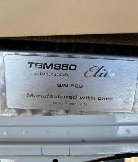 Used 2012 Socata TBM 850