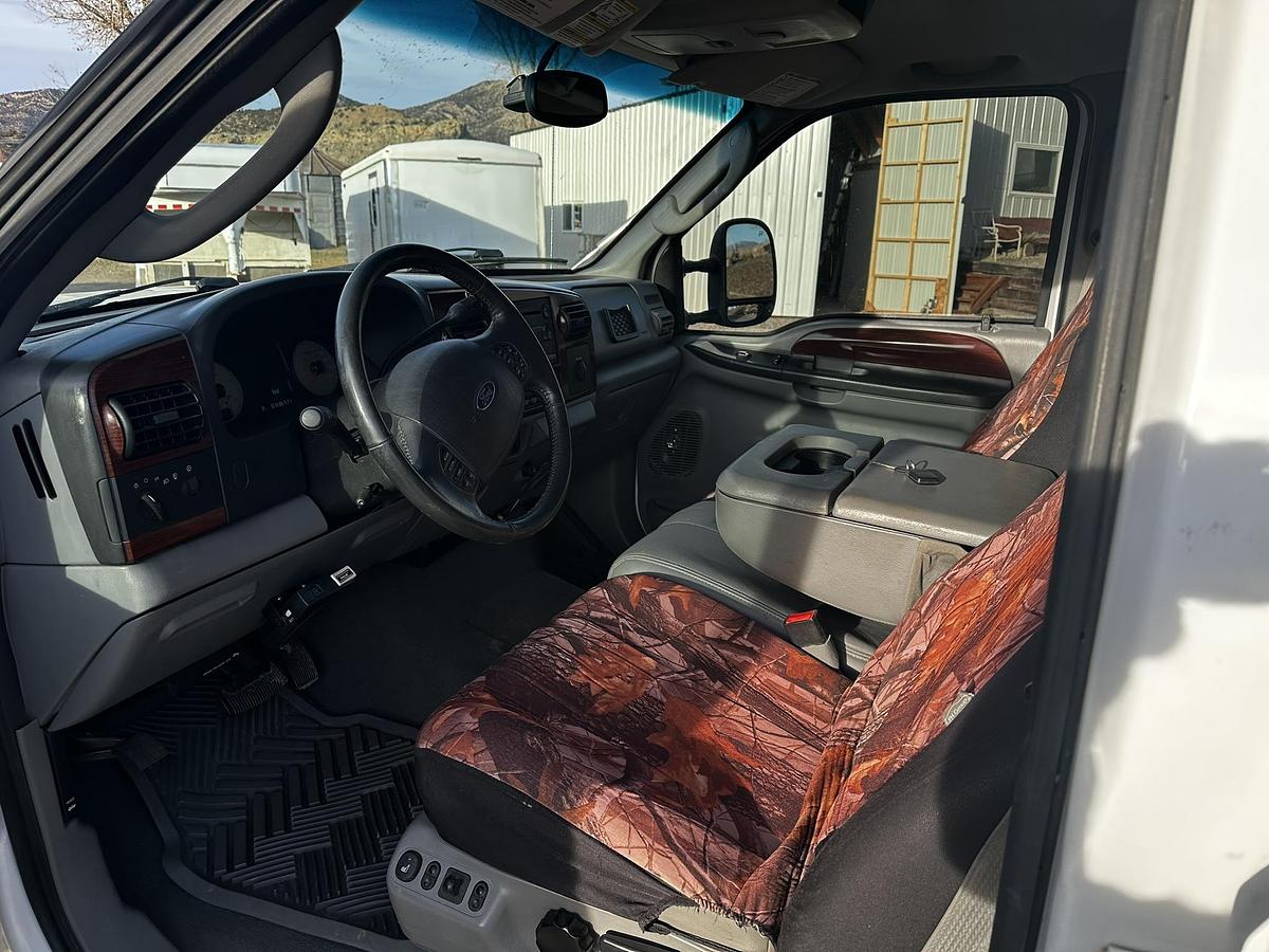 Used 2004 Lance 1161 Cab Over Camper Mounted on a 2005 Ford F350 Lariat