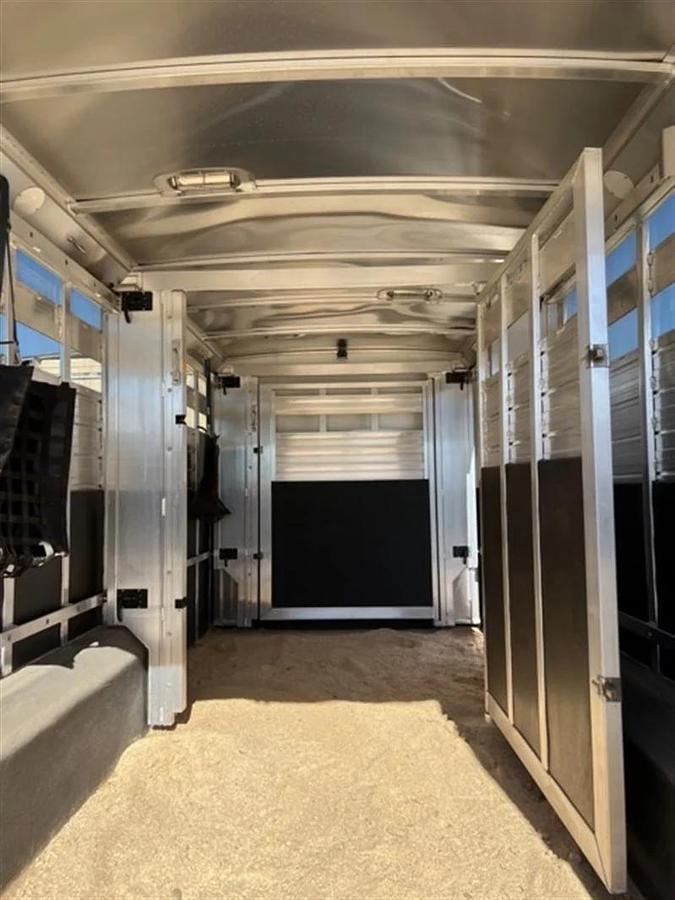 Used 2023 4 Star Polo Aluminum Horse Trailer