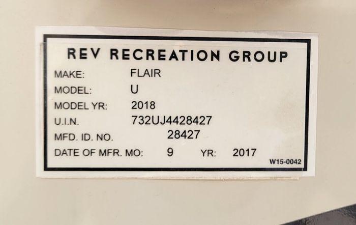 Used 2018 Fleetwood Flair LXE 30U