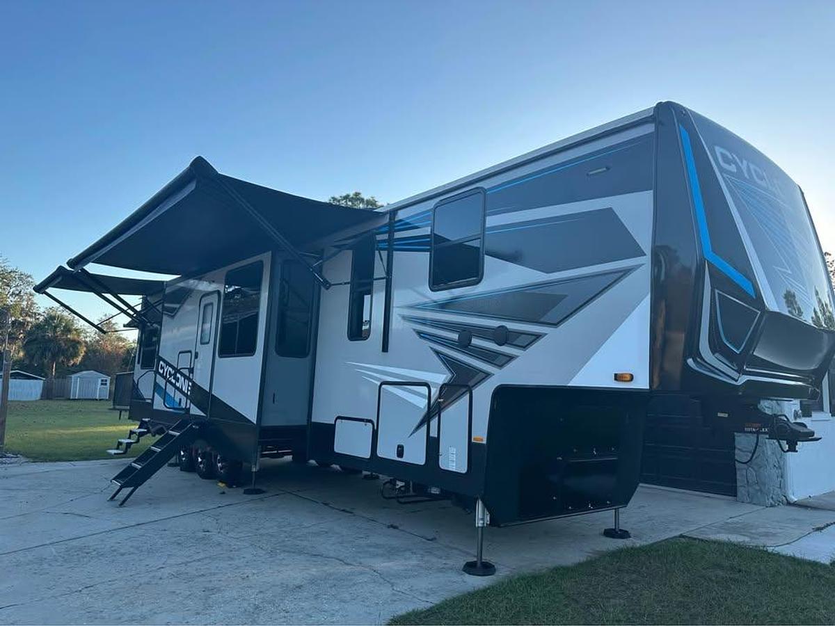 Used 2022 Heartland Cyclone 4006 Toy Hauler