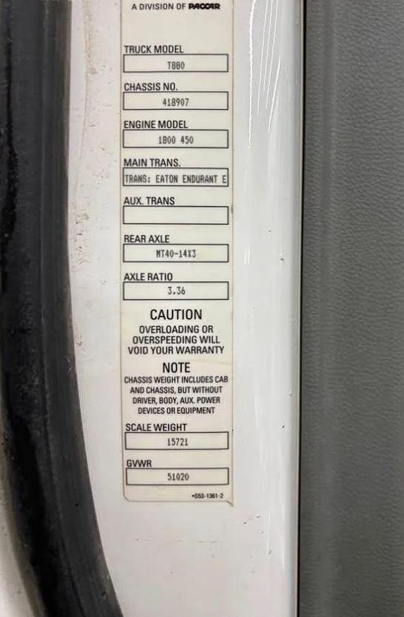 Used 2020 Kenworth T880