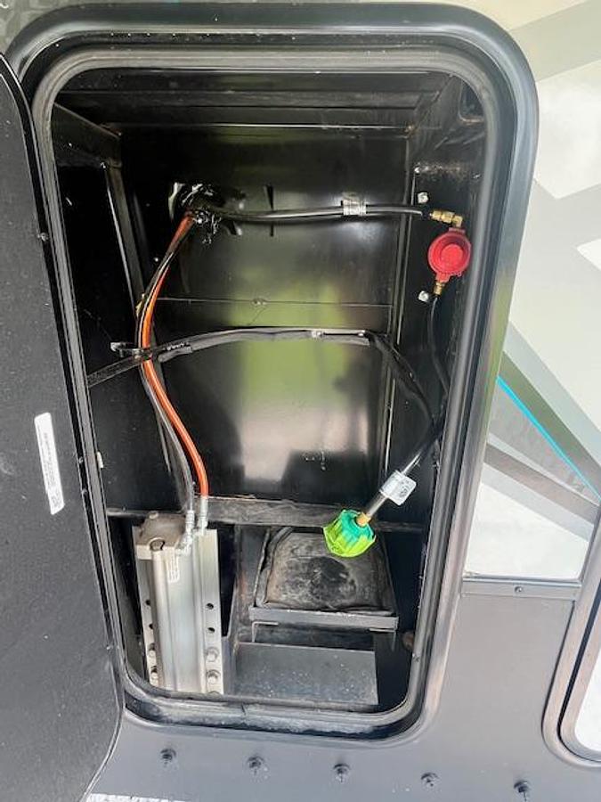 Used 2021 Heartland Cyclone 4007 Fifth Wheel Toy Hauler