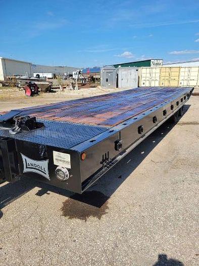 Used 1988 Landoll 345C Flatbed Trailer