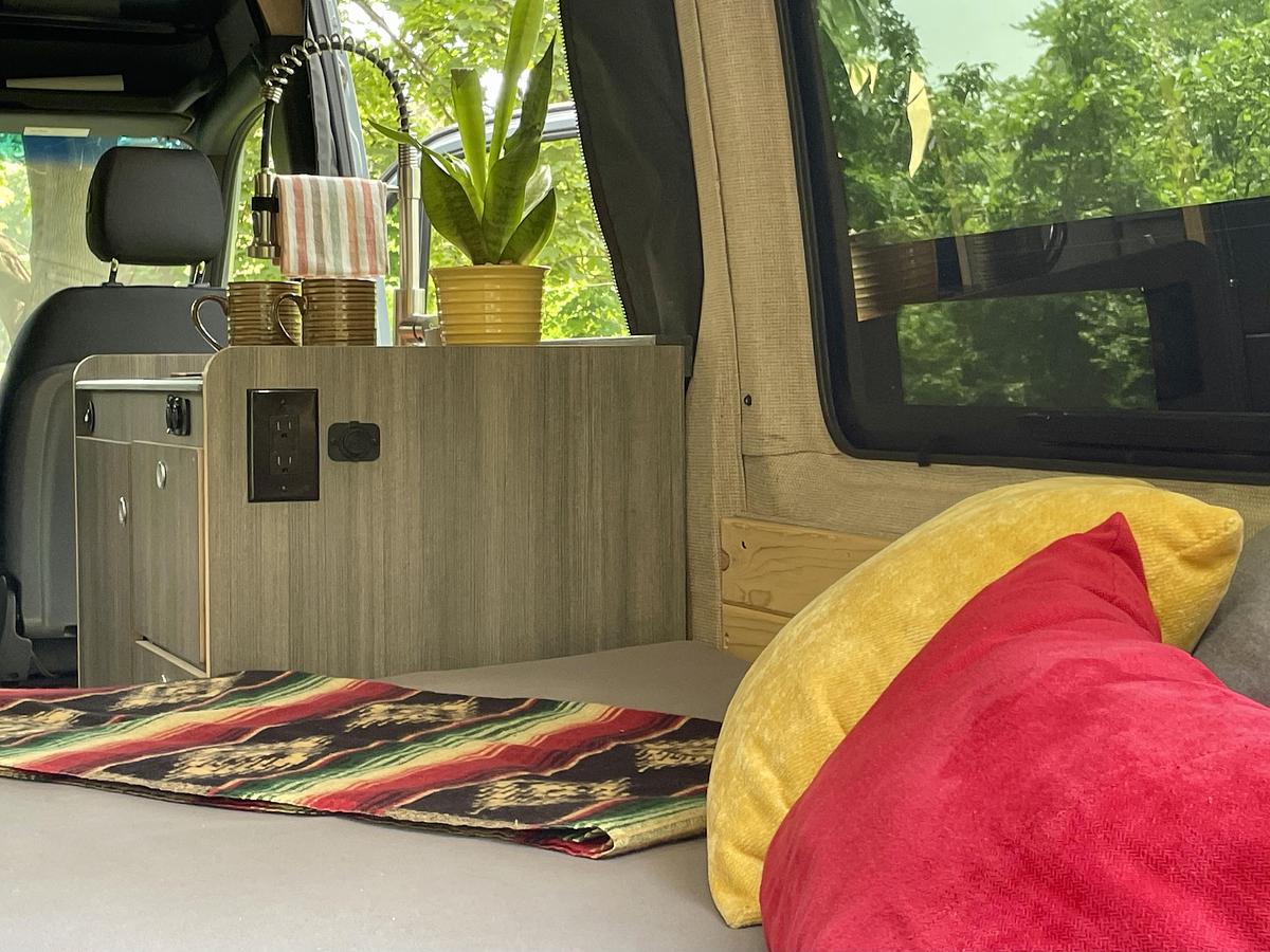 Used 2023 Mercedes-Benz Sprinter 144" Wheelbase High-Roof Complete Custom Built By Colorado Camper Van