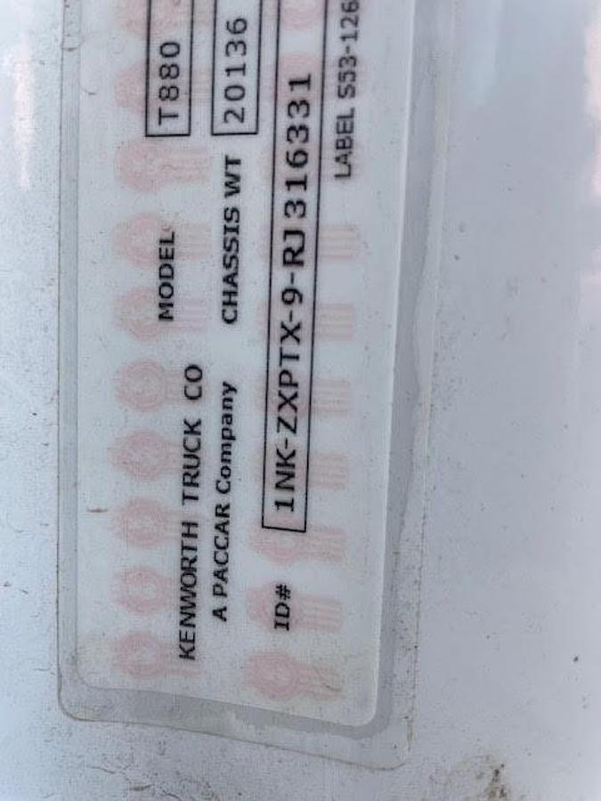 Used 2024 Kenworth T880 Dump Truck