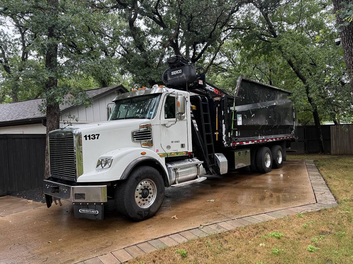 Used 2023 Freightliner SD 122 Front Loader Grapple Truck