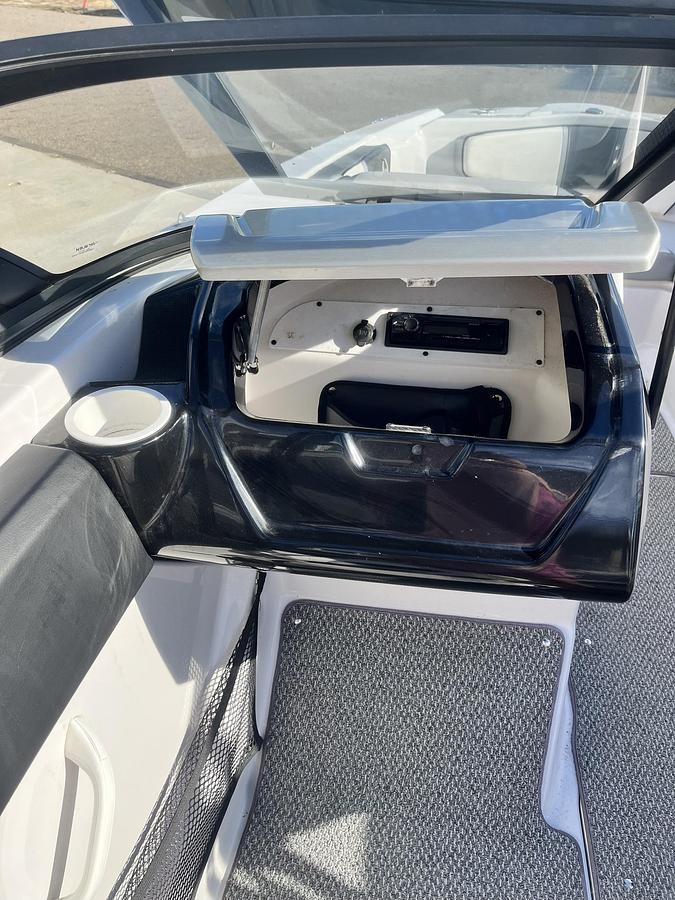 Used 2016 Scarab 215 Jet Boat with Monster Surf Tower and Bimini