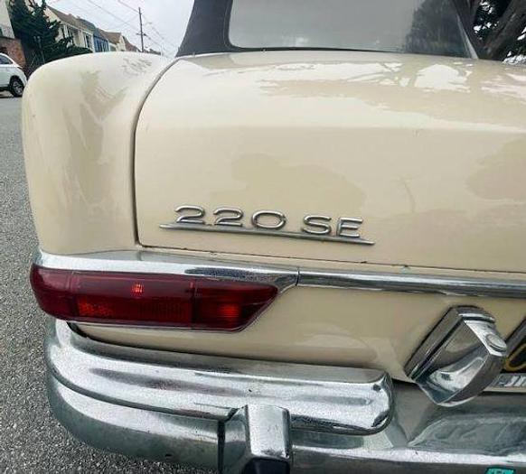 Used 1964 Mercedes Benz 220SE Convertible