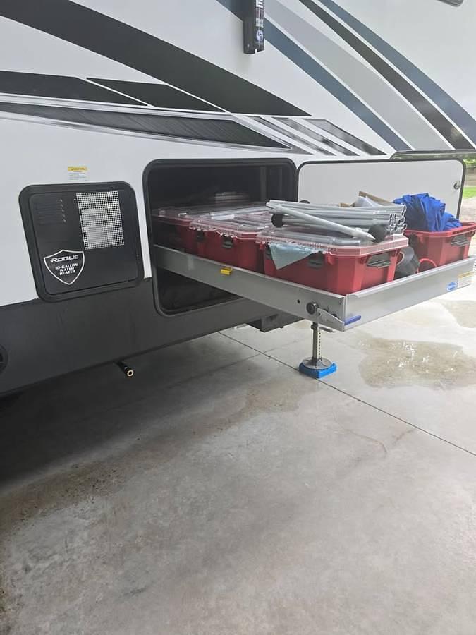 Used 2022 Forest River Vengeance Rogue Armored 371A13 Toy Hauler