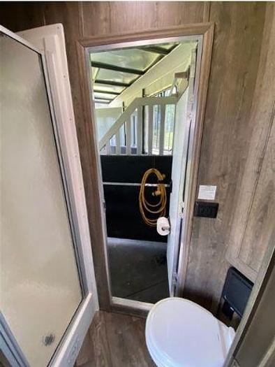 Used 2021 Harmar Dixie Outlaw Horse Trailer With Living Quarters