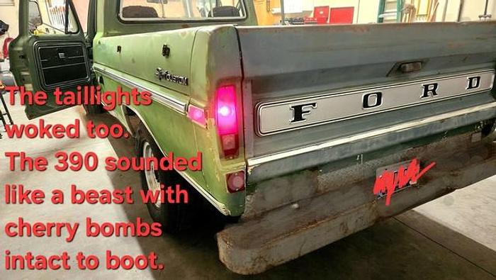 Used 1970 Ford F-250 Sport Custom Camper Edition