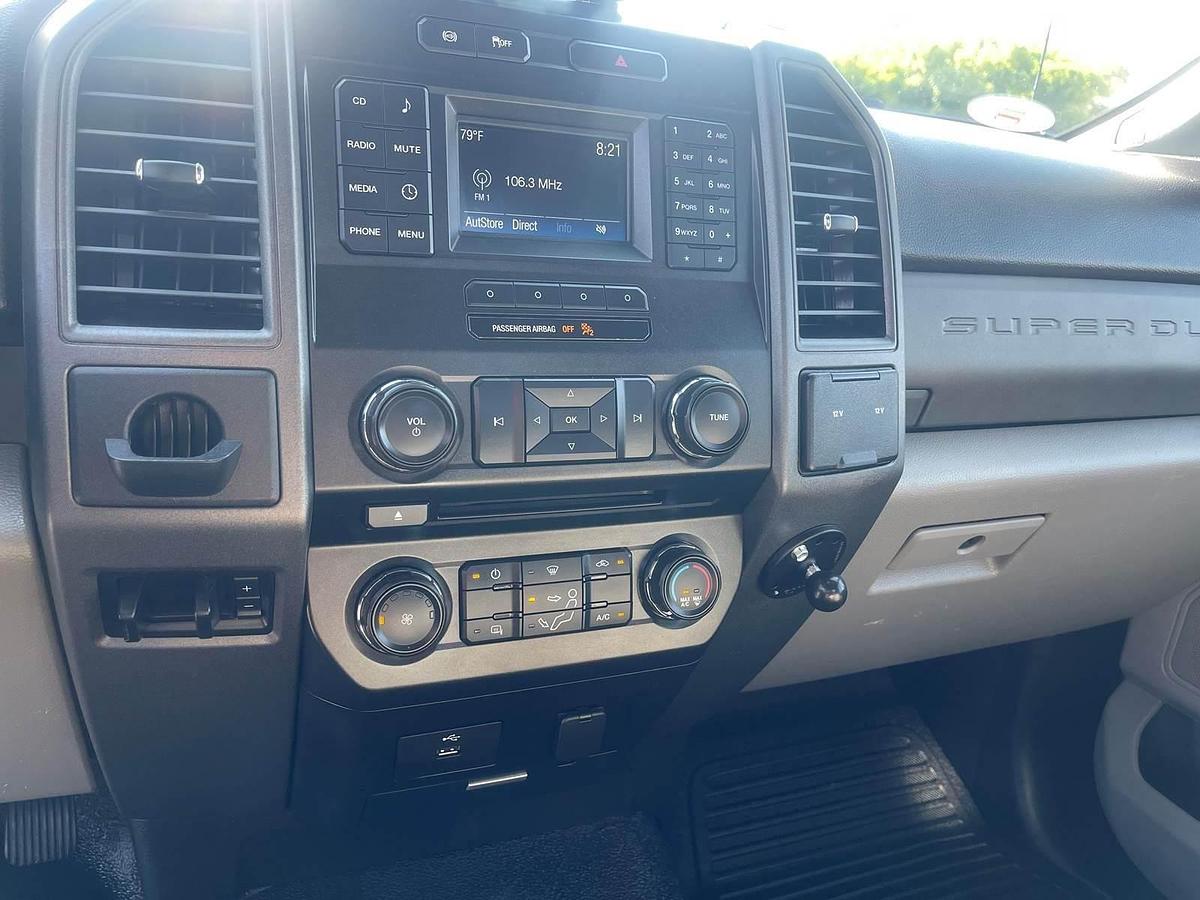 Used 2017 Ford F550 Long Flatbed Truck