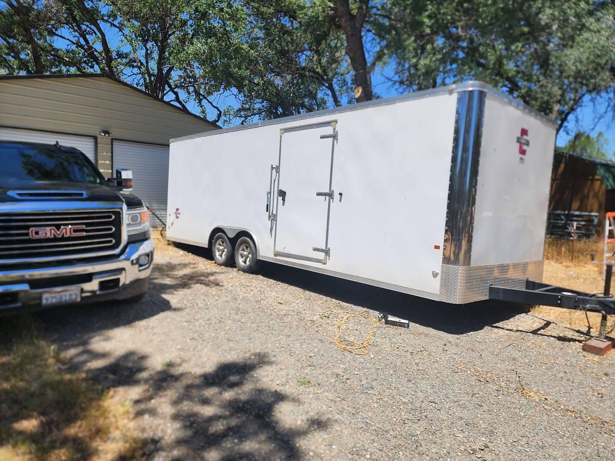Used 2019 Charmac Stealth Enclosed Car Trailer