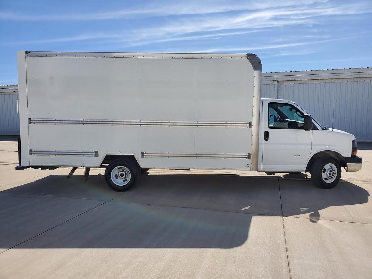 Used 2021 GMC G3500 Savana Box Truck