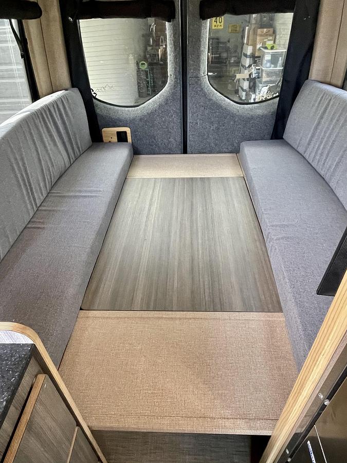 Used 2023 Mercedes-Benz Sprinter 144" Wheelbase High-Roof Complete Custom Built By Colorado Camper Van