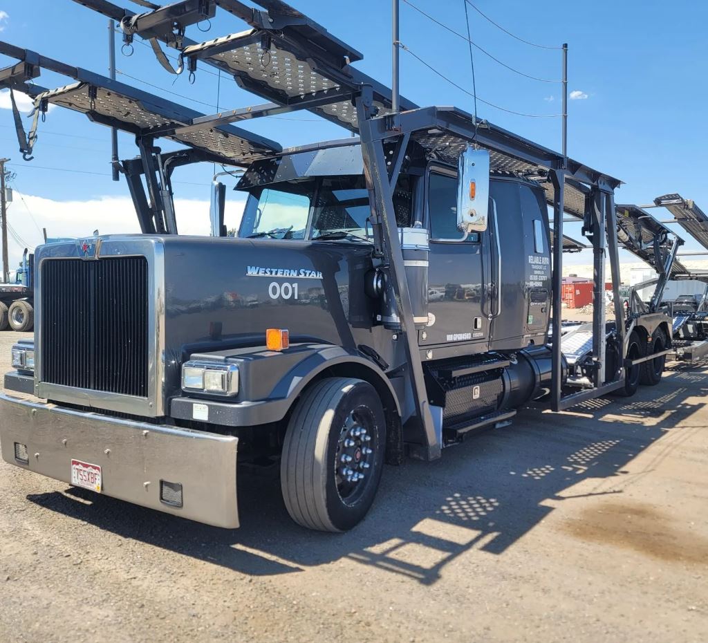 Used 2016 Western Star 4700 | Detroit DD13 455 HP | 9-Car Cottrell CX-09 Hauler | Rebuilt Transmission | Fleet Ready