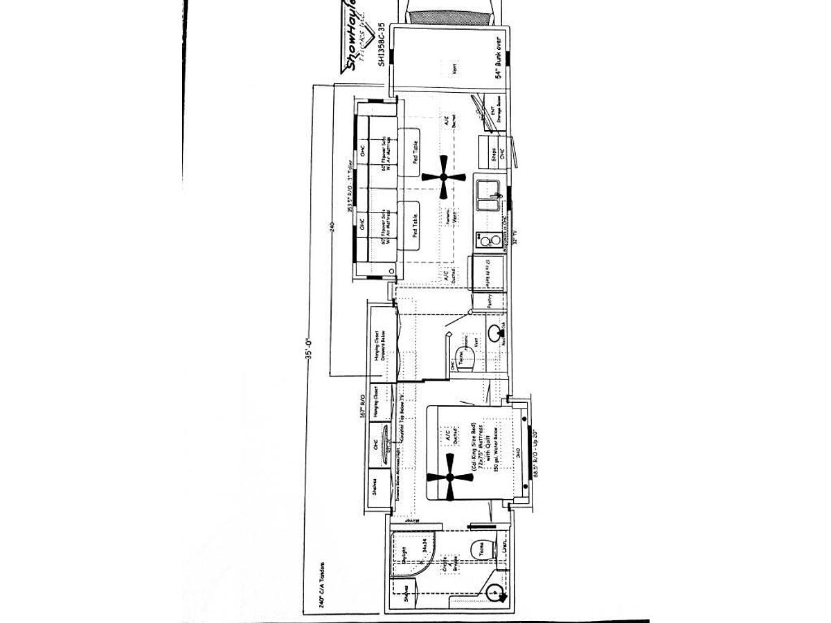 Used 2014 Show Hauler 36KTSSL Super C Motorhome