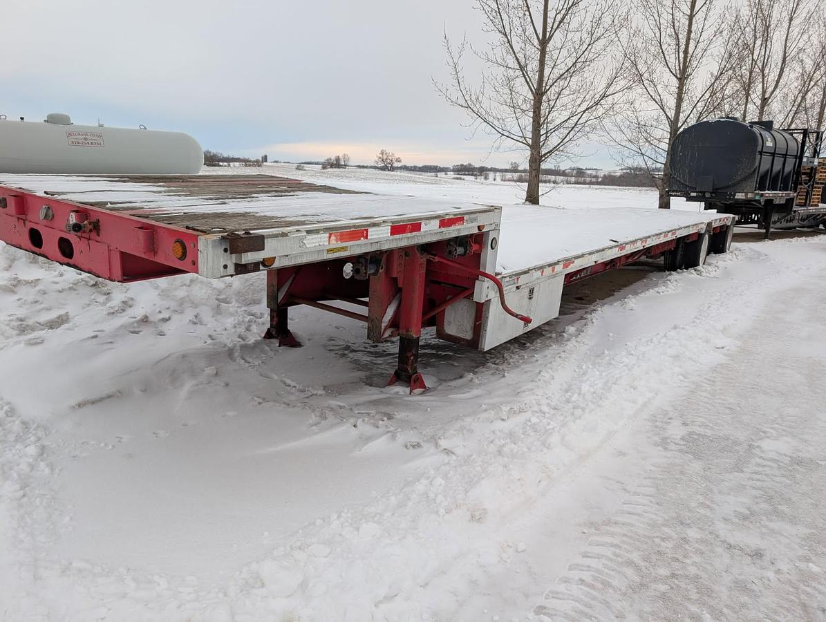 Used 2007 Doonan 48ft Step Deck Trailer