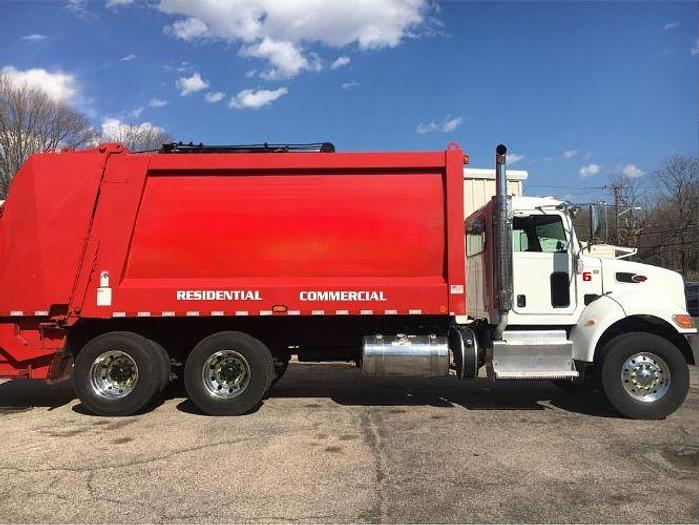 Used 2017 Peterbilt 348 Packer Garbage Truck
