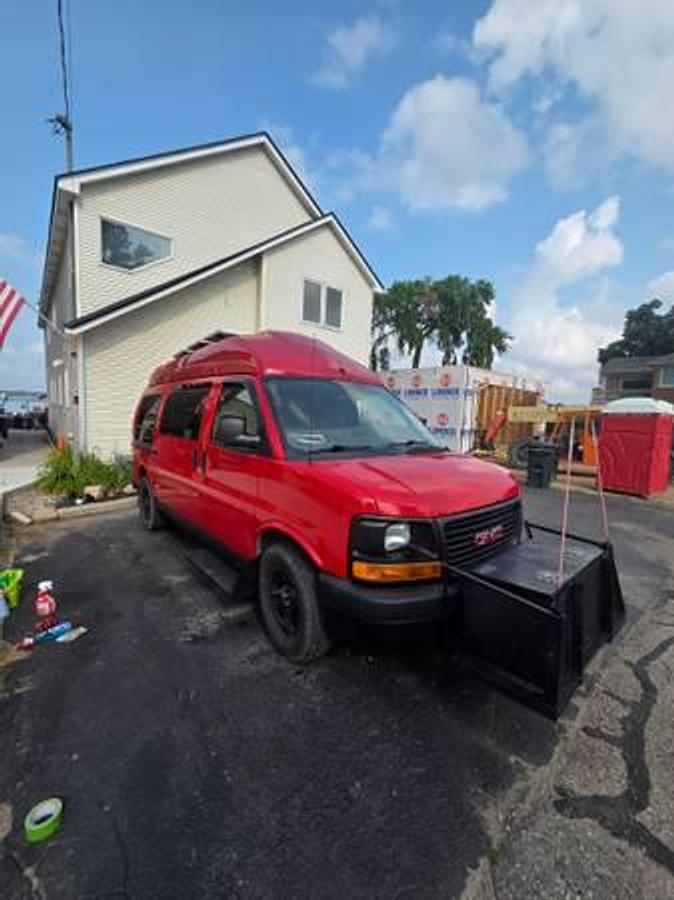 Used 2010 GMC Savana 2500 Custom Camper Van – Solar, Lithium Battery, Full Van Build