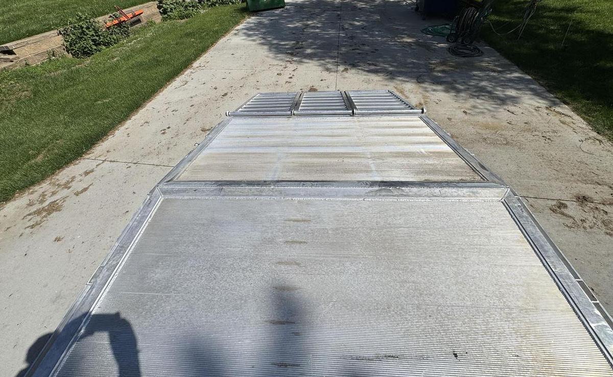 Used 2020 Alum-Line Gooseneck Flatbed Trailer