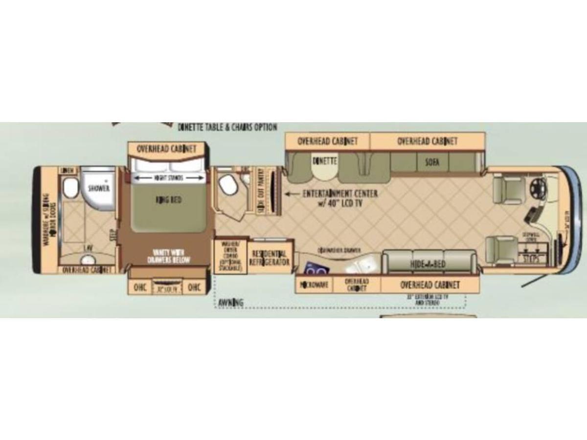 Used 2010 Entegra Cornerstone 45RB