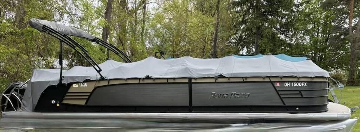 Used 2020 Aqua Patio Tritoon Boat