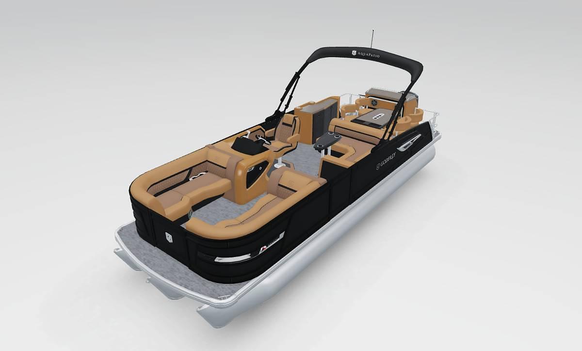 Used 2020 Aqua Patio Tritoon Boat