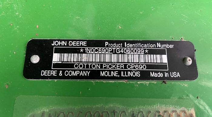 Used 2016 JOHN DEERE CP690