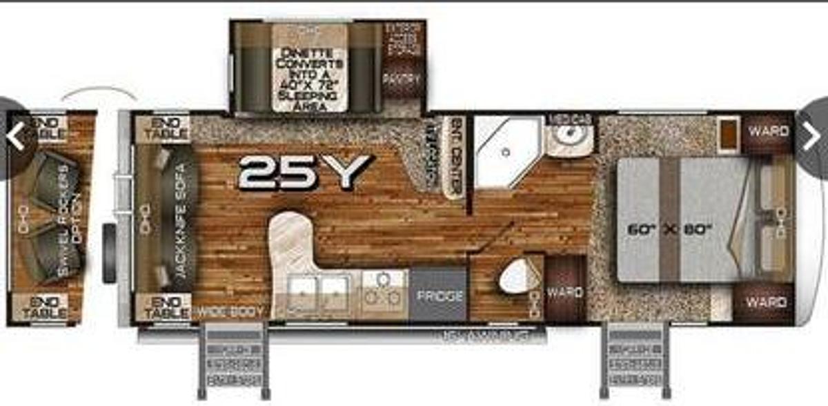Used 2023 Northwood Arctic Fox North Fork 25Y