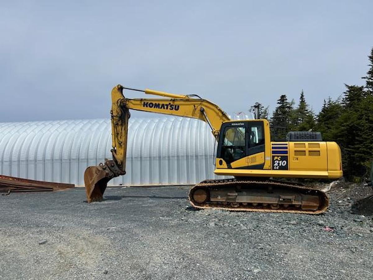 Used 2022 Komatsu PC210 LC Excavator