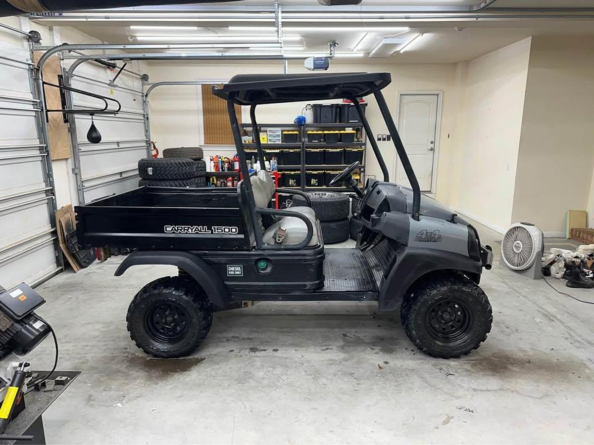 Used 2018 Club Car Carryall Diesel 4X4 UTV